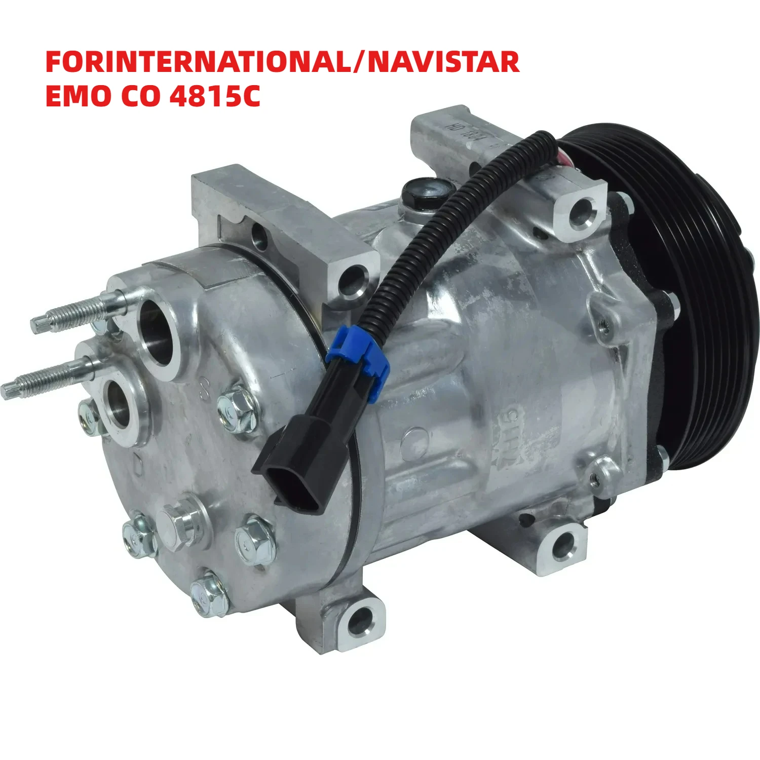 

Premium FORINTERNATIONAL/NAVISTAR EMO CO 4815C PV6 12V Car Auto Air Conditioning System AC Compressor