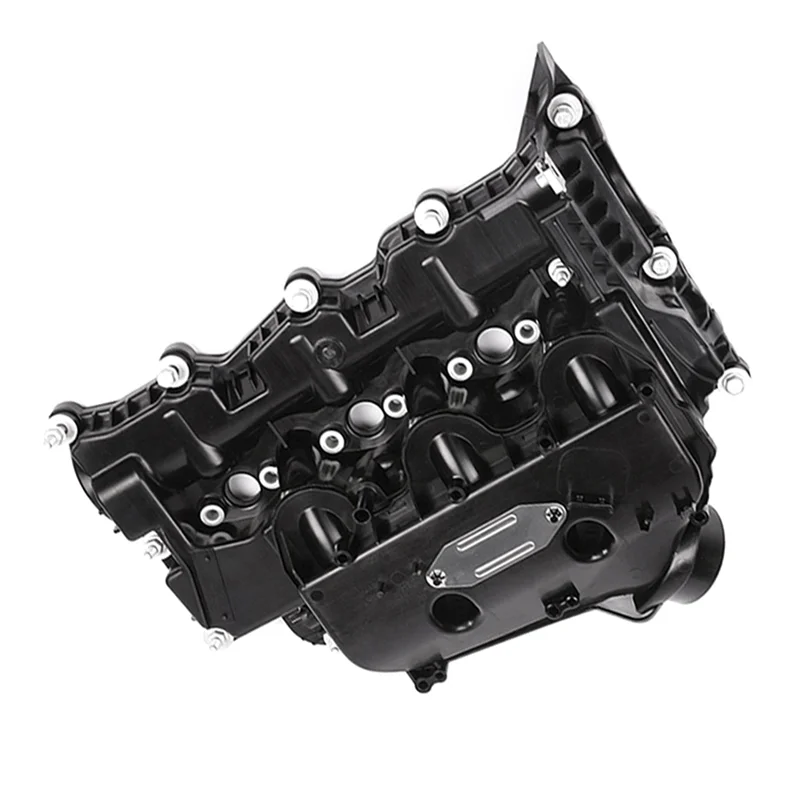 Lewy kolektor dolotowy pokrywa zaworów silnika pokrywa wałków rozrządu do Land Rover Discovery & Range Rover Sport Mk4 3.0 LR105956 LR029145
