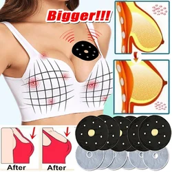 Fita de massagem eletromagnética para mulheres, Home Magnet Breast Enhancer, Massagem Ampliação do Peito, Peito Care, 8 PCs, 4 PCs, 2PCs