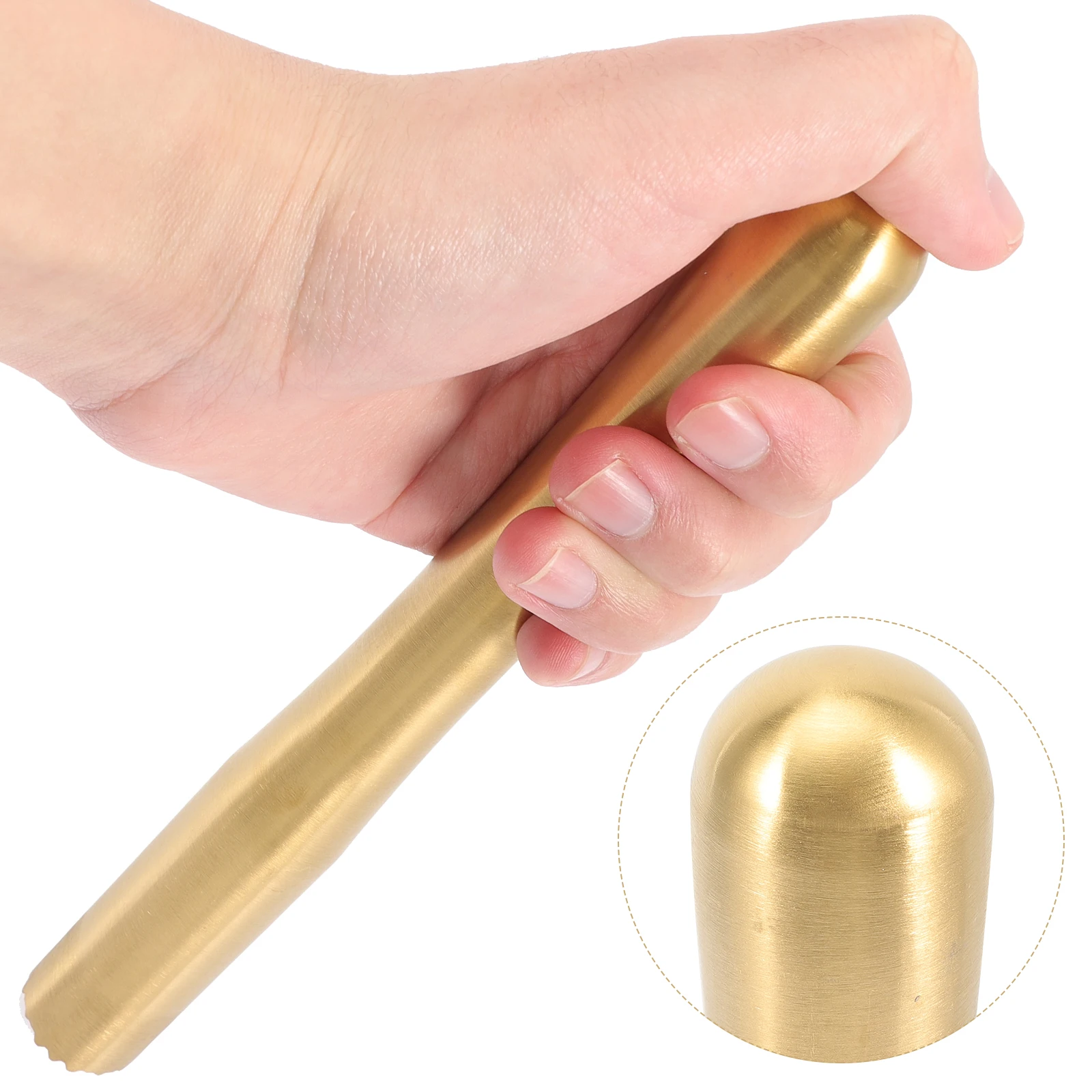 

Stainless Steel Muddler Bar Tool Ice Crushing Stick Lemon Presser Home Kitchen Bar Coffee Shop Ergonomic Handle Grinding