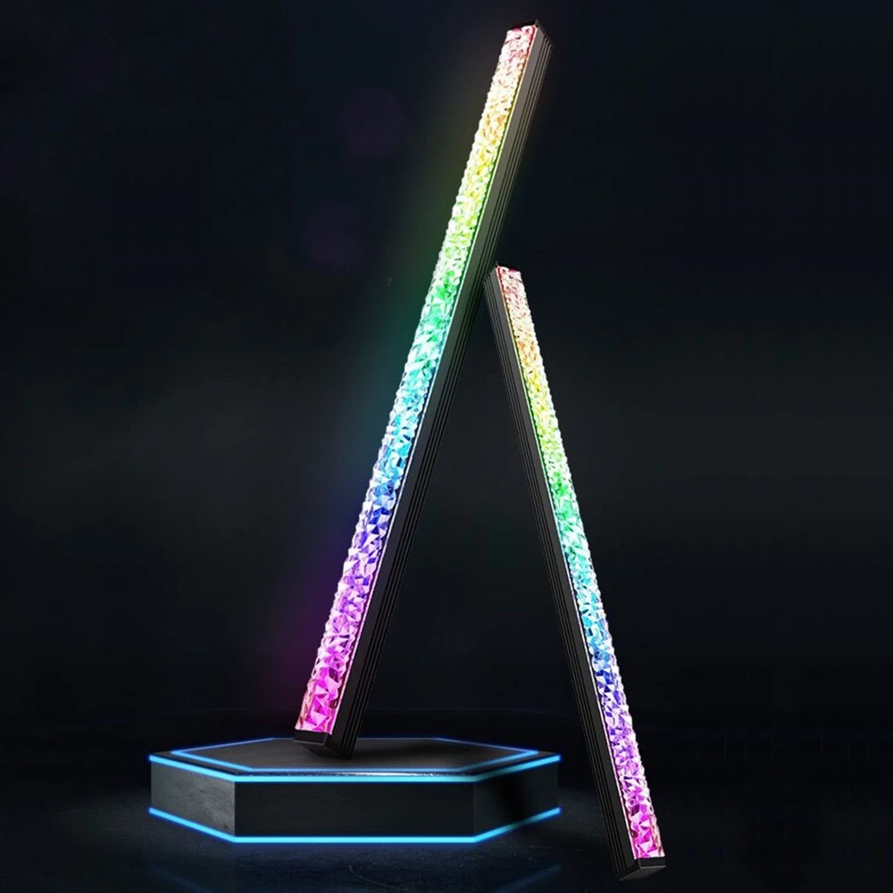 Moda argb led luz de tira 5v 3pin pequeno diamante magnético colorido atmosfera diy barra lâmpada para pc computador caso chassi