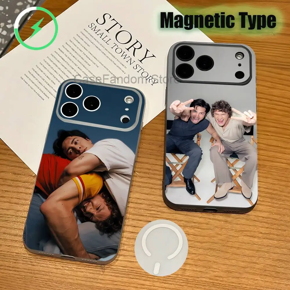 

Popular TV H-Heated R-Rivalry For iPhone 17,16,15,14,13,12,Pro,Max,Plus Magnetic Wireless Charging Transparent White Phone Case