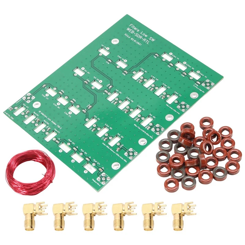 WEB SDR Low HF And LF MF Bands Filters Low SW For Medium And Short Wave Radio SDR RX Board (DIY Kit)