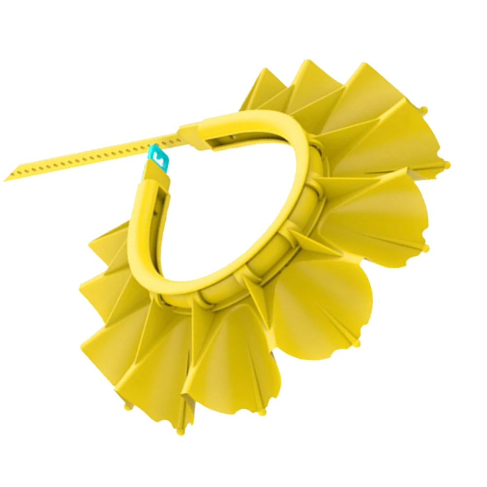 Berretto di protezione per le orecchie impermeabile regolabile Cappelli per bambini per bambini Copertura per il lavaggio dei capelli per s