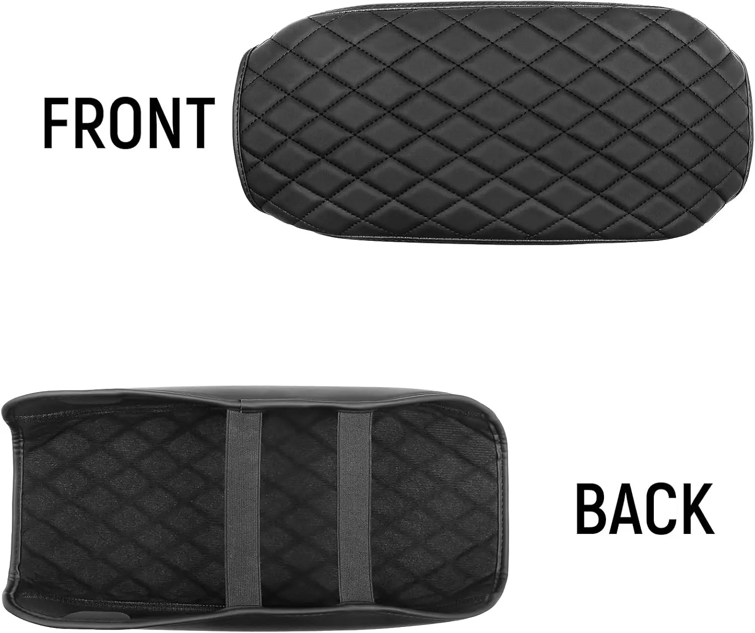 Center Console Armrest Cover Compatible For Toyota 2007-2011 Camry Accessories Leather Material Center Console Liner Protection