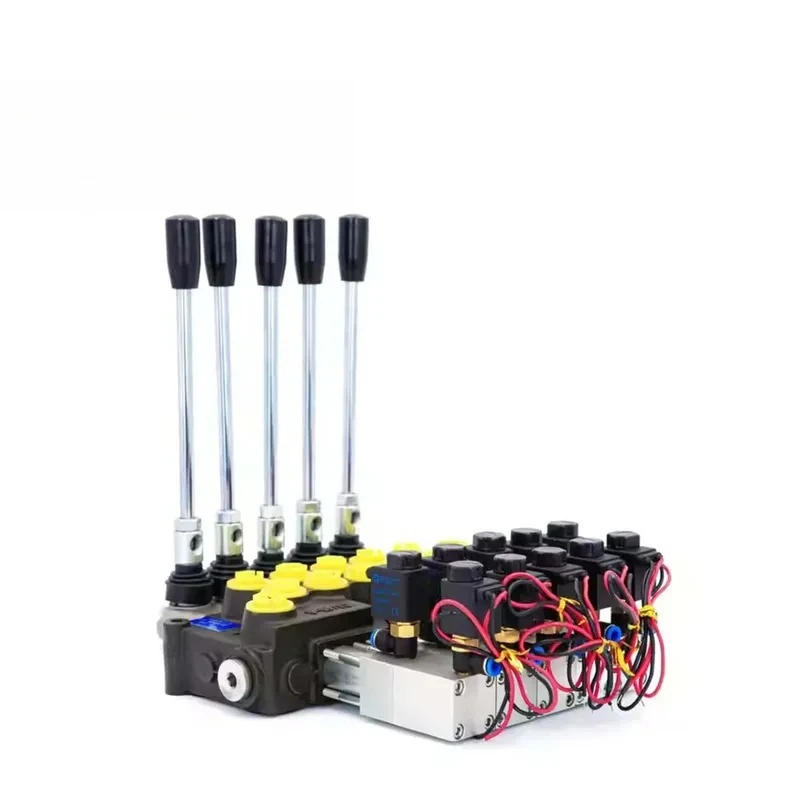 Vanne de commande hydraulique multidirectionnelle FLYBY pour tracteur, type de vanne : vanne de régulation de débit proportionnelle