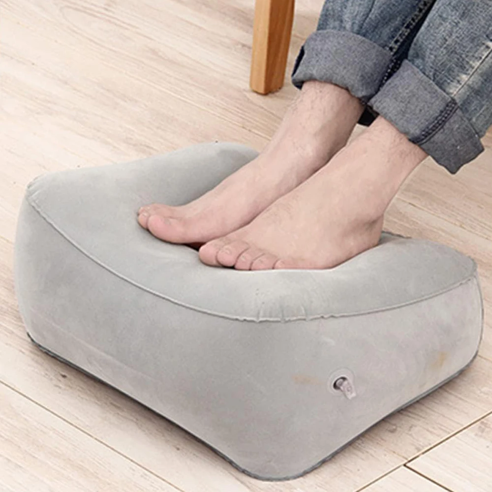 Flight Sleeping Footrest Rest Taburete On Airplane Car Bus Adjustable Kids Inflatable Travel Sleep Resting Taburete