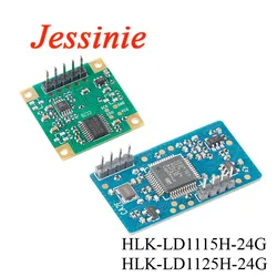 24G Microwave Radar Sensor Detection Motion Module TTL Serial Communication HLK-LD1115H-24G LD1125H-24G Human Presence Sensor