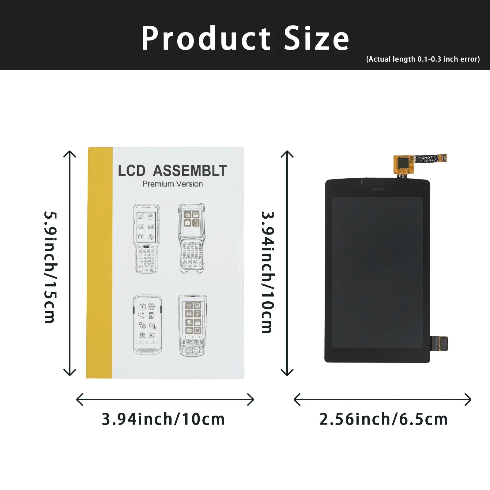 LCD-Display mit Touchscreen für Honeywell EDA60K