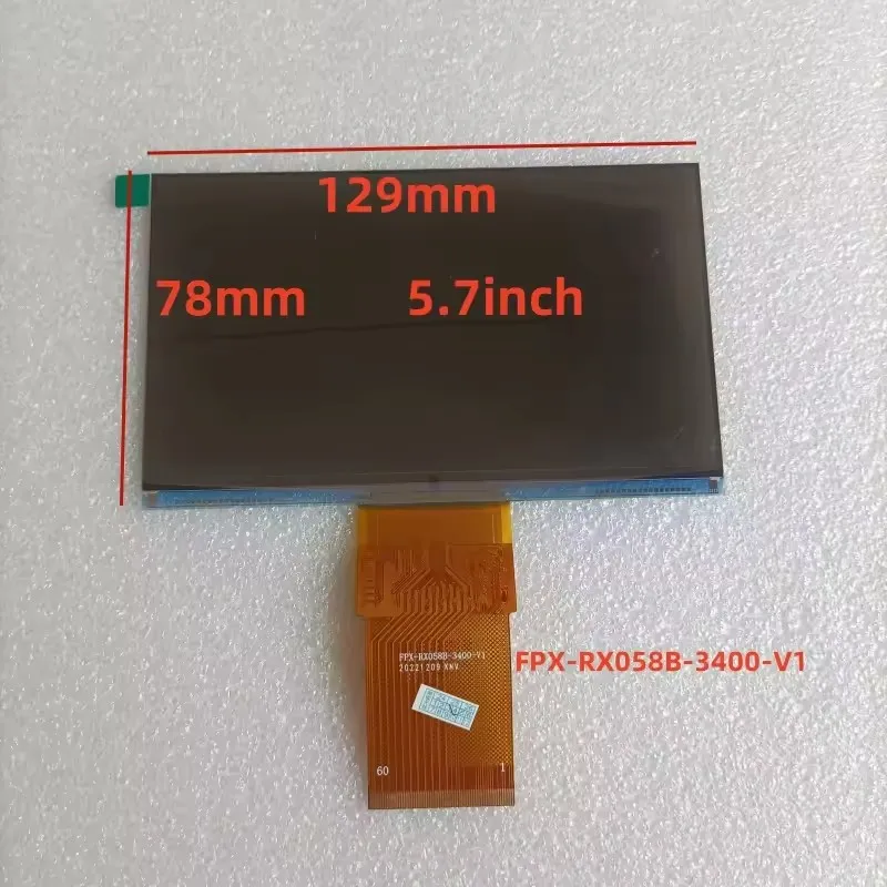 

New original 4 to 5.7 inches FPX-RX058B-3400-V1 RX040B-4401 RX045B-3700 RX050B-0202 Projector Matrix Display Screen accessories