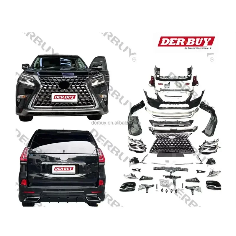 

Auto Parts Car Bodykit Full Body Kit Set Upgrade To 2022 Modified Facelift GX460 GX400 2010-2015 old to new body kit