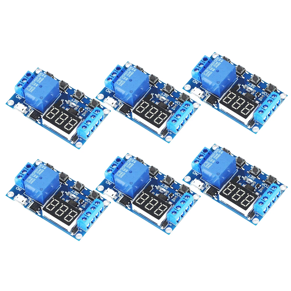 Industrial Grade Circuit Board Delay Power Off One Button Stop Function One Button Stop Function Relay Module Static Current