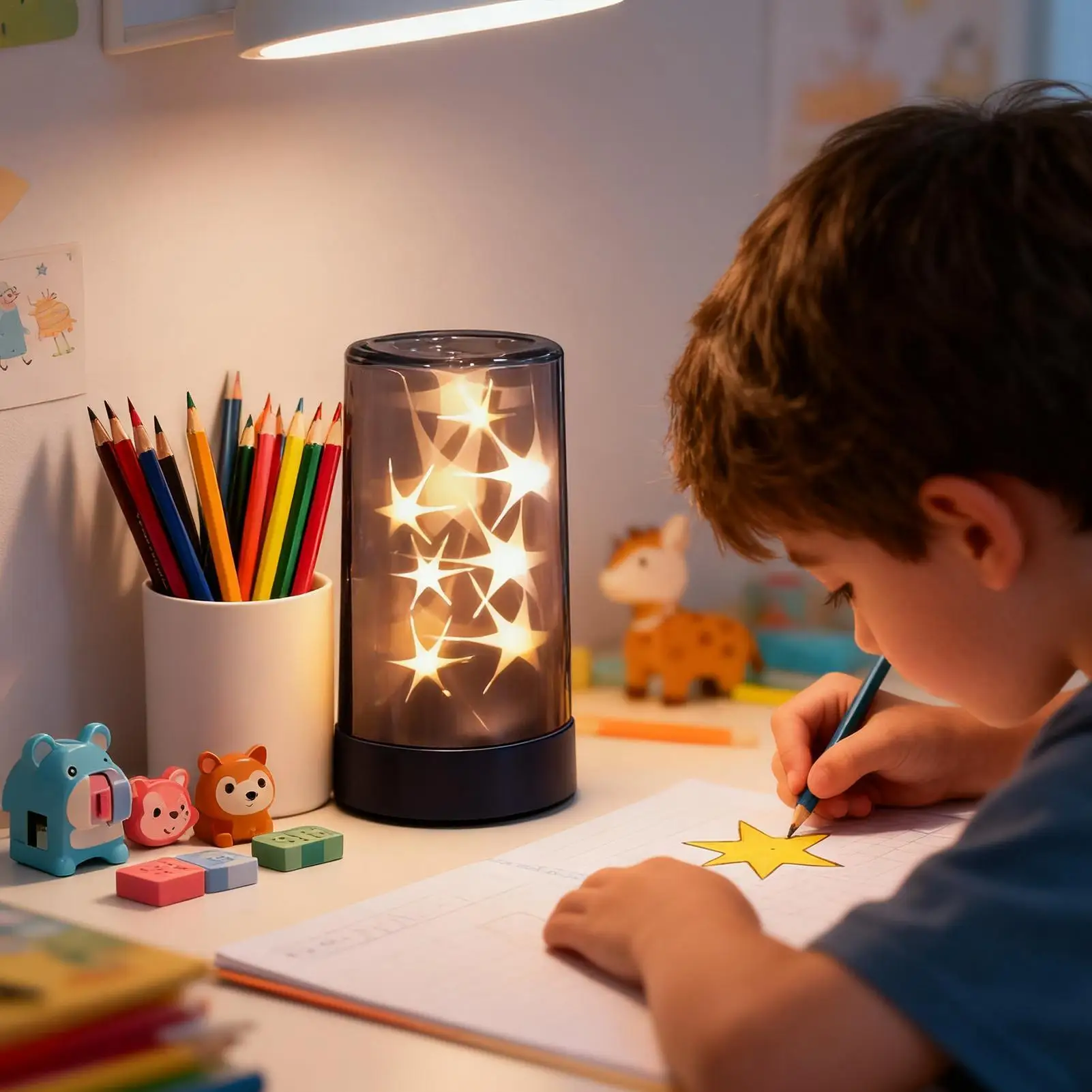 Veilleuse artisanale jouet étoile veilleuse matériaux artisanaux veilleuse artisanat matériaux pour petites filles enfants adolescents adolescents