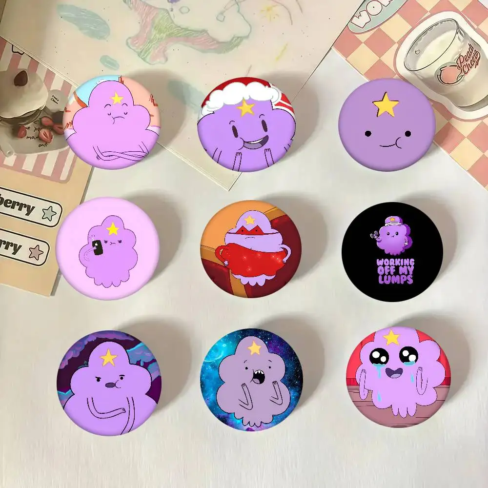 Cartoon Lumpy Space Princess Runde Abzeichen Kreative Brosche Kleidung Rucksack Zubehör Anstecknadel