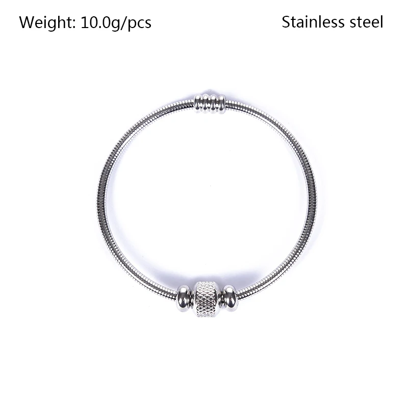 Fashion Simple Wear Resistant Jewelry Women\'s Metal Snake Chain Elastic Waterproof Magnet Self-priming Stainless Steel Bracelets