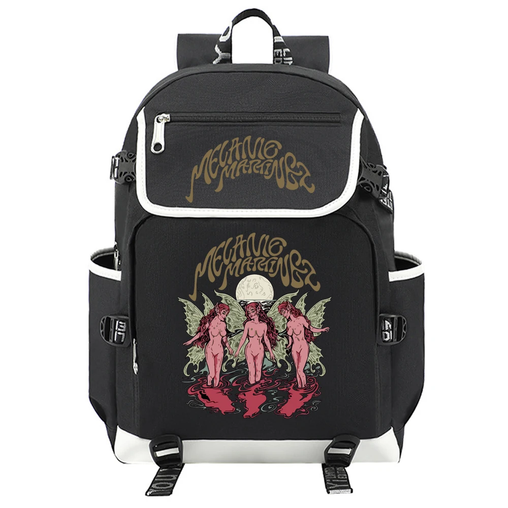 Melanie Martinez Tour Backpack Music Fans Travel Backpacks Outdoor Sport School Bag Usb Charging