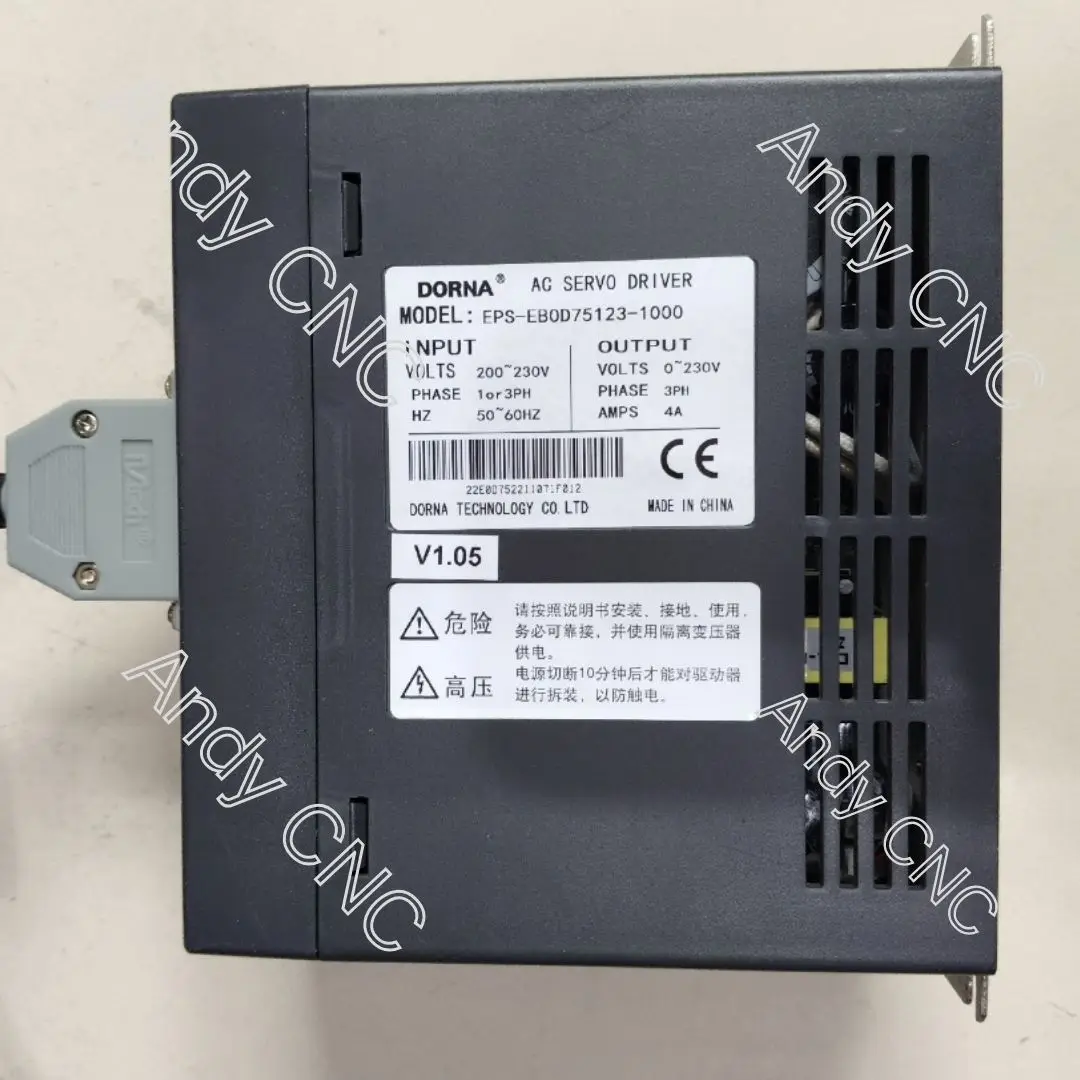 Used EPS-EB0D75123-1000 servo drive Test OK Fast Shipping