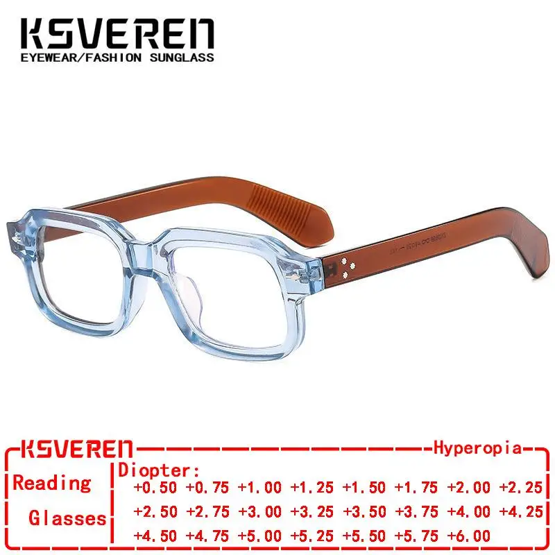 

Classic Anti Blue Light Reading Glasses Men Women Prescription Presbyopic Glasses Brand Design Retro Optical Eyewear Readers