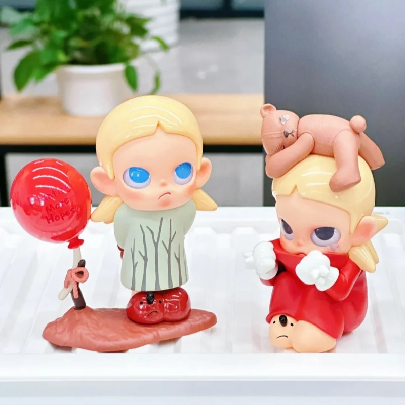 8 ซม.อนุญาตให้ทั้งหมดซีรีส์นี้แปลกใจกล่องตาบอดอินเทรนด์Figurines Home Desktop Decorตุ๊กตาคอลเลกชันของขวัญของเล่นสําหรับเด็ก