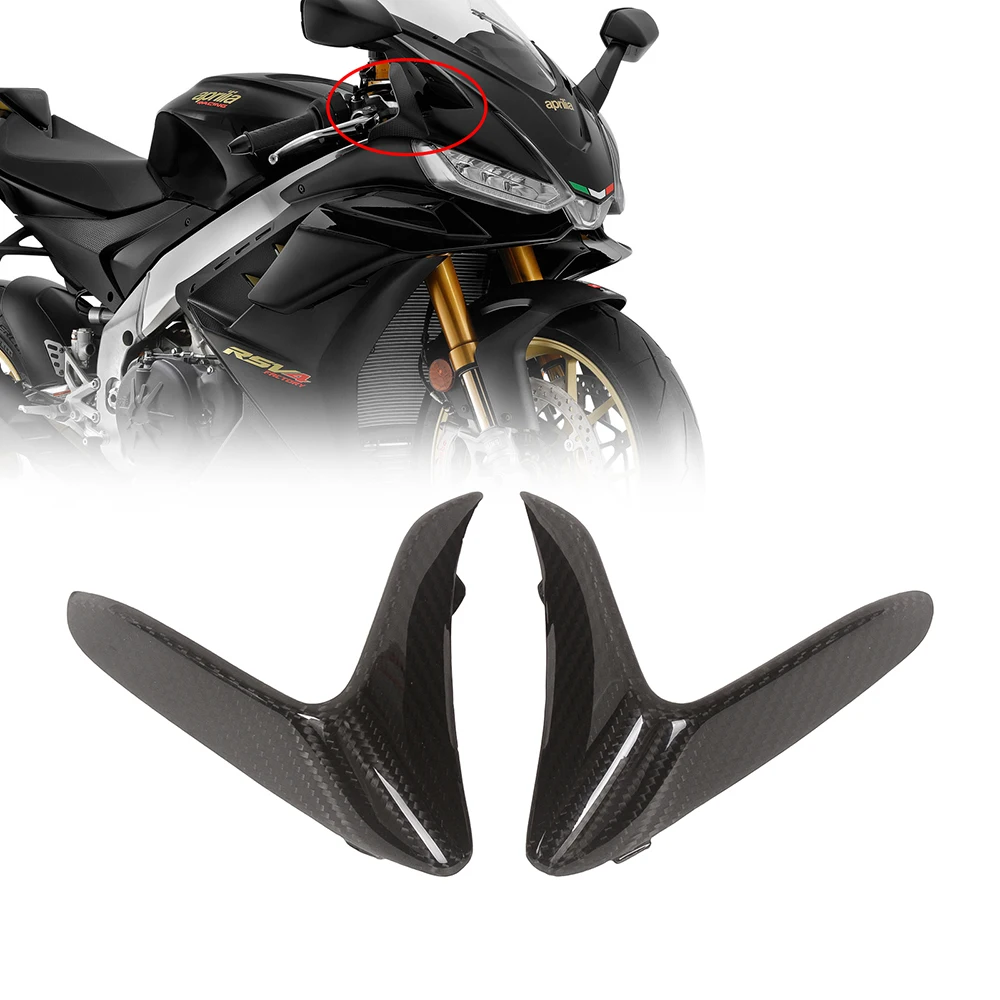 For Aprilia RSV4 2021 2022 Carbon Fiber Front Fairing Side Cover Motorcycle RSV4 Factory 2021 2022