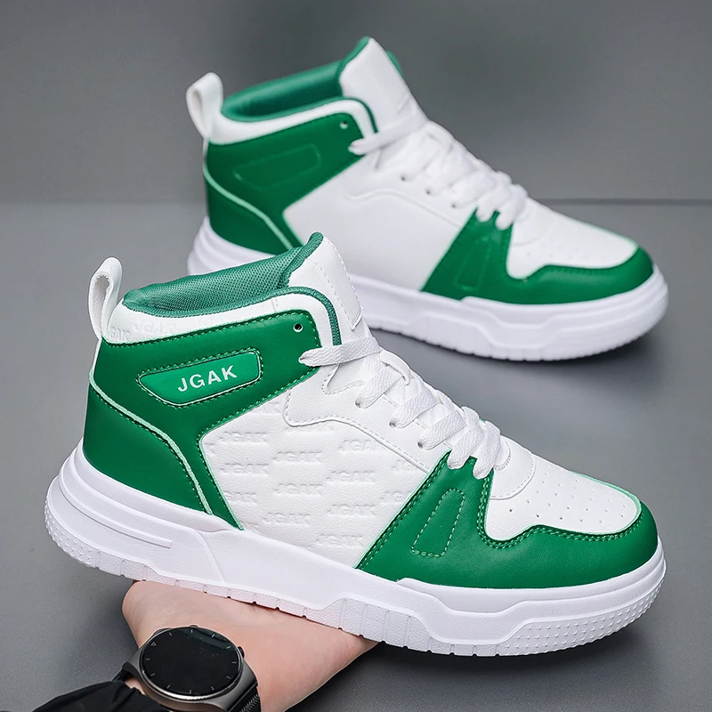 أحذية رياضية وترفيهية، أحذية رجالية، أحذية ماراثون كبيرة الحجم مبطنة بالهواء، مطاط منسوج لجميع المواسم، مقاومة للاهتراء، مضادة