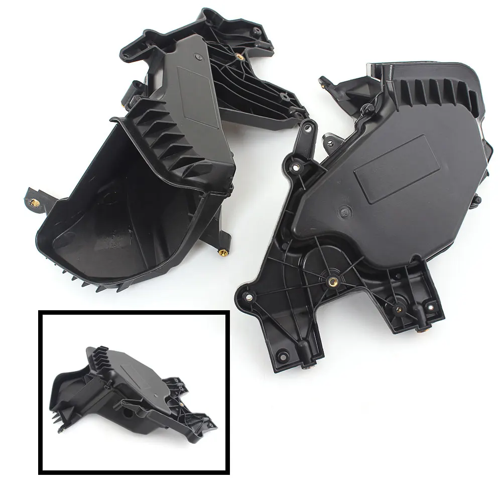 Motorcycle Accessories Inner Fairing Storage Glove Box Fits For Harley Davidson Road Glide 2015-later ABS Black 1 Pair