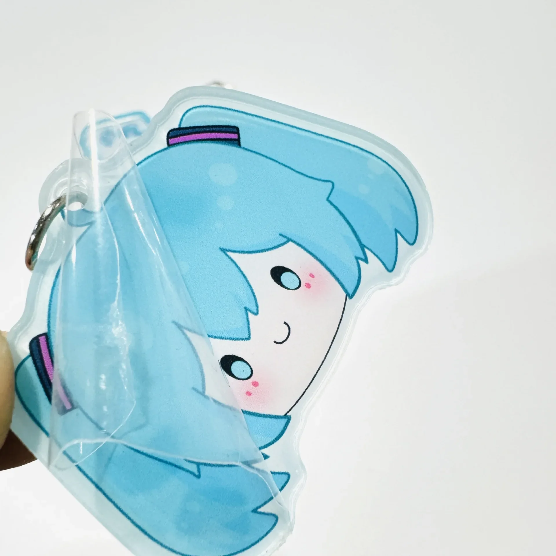 Аниме-Хацунэ-Мику-фигурка-встряхивания-kawaii-q-версия-акриловый-кулон-брелок-модель-игрушки-реквизит-для-косплея-подарки