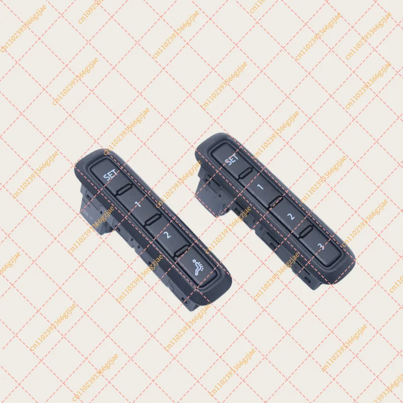 3GD959769 3GD959769A Seat Memory Massage Switch 123 Button for VW Magotan CC Tayron Golf for Skoda Kodiaq Brand New 3gd959769
