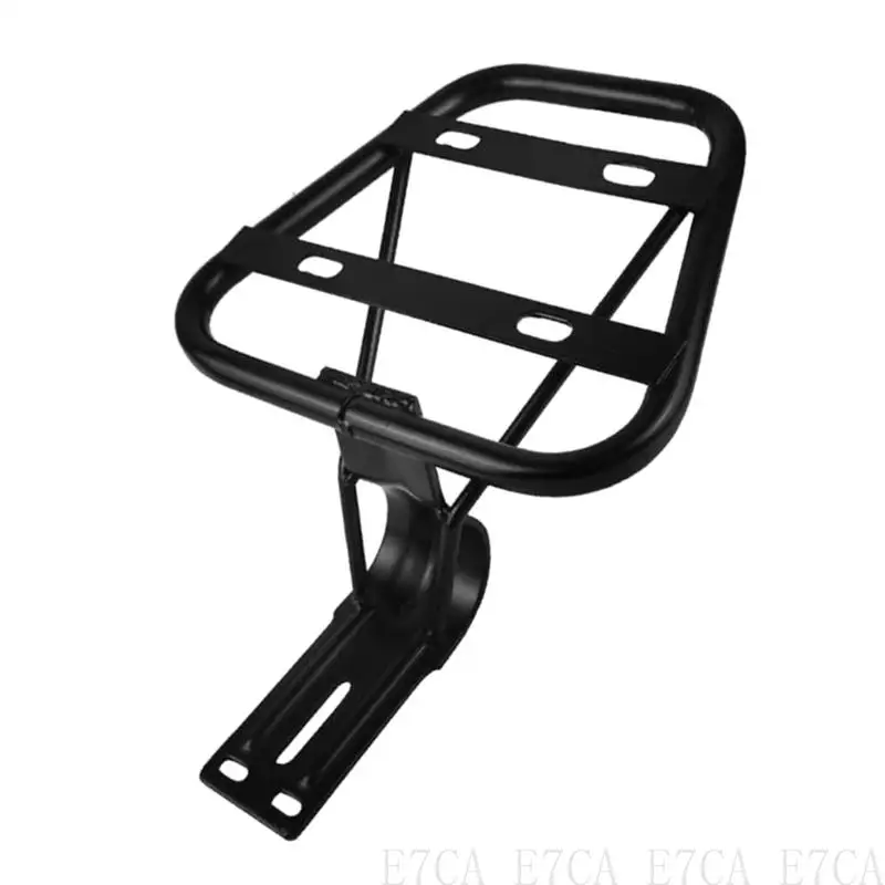

E7CA Motorcycle Rear Basket Luggage Rack Easy to Mount Weather Resistant Electric Bike Rear Bracket for Outdoor and Daily Use