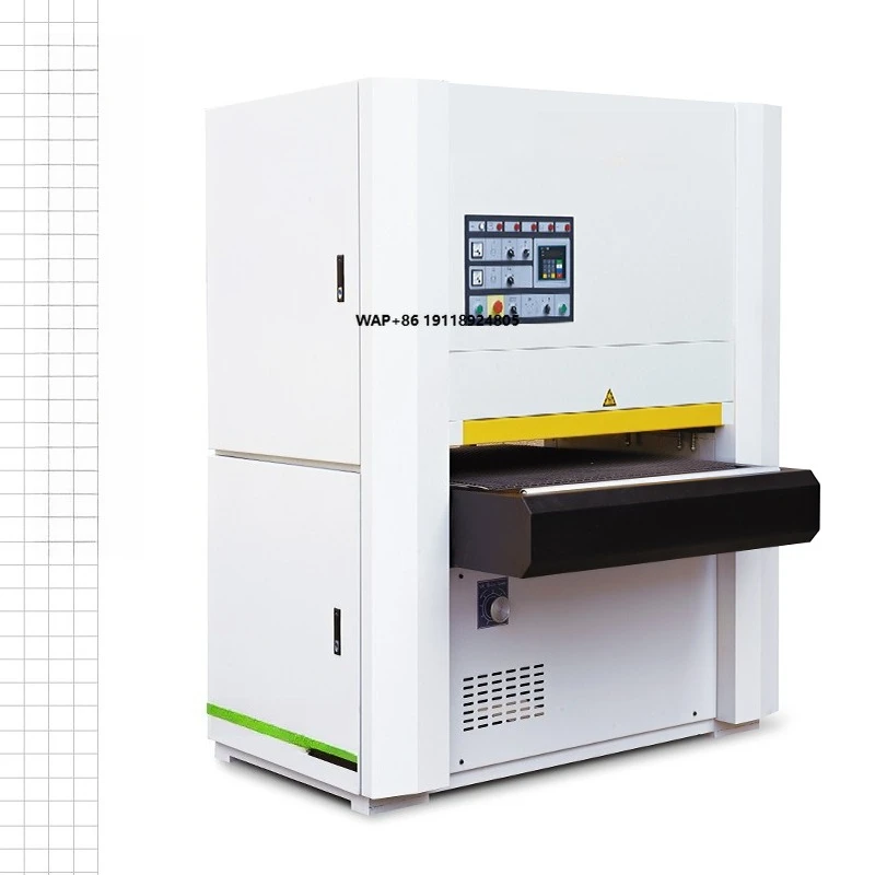 Wide Belt Sanding Machine Timber Wood Sander Machine Double Heads Sander