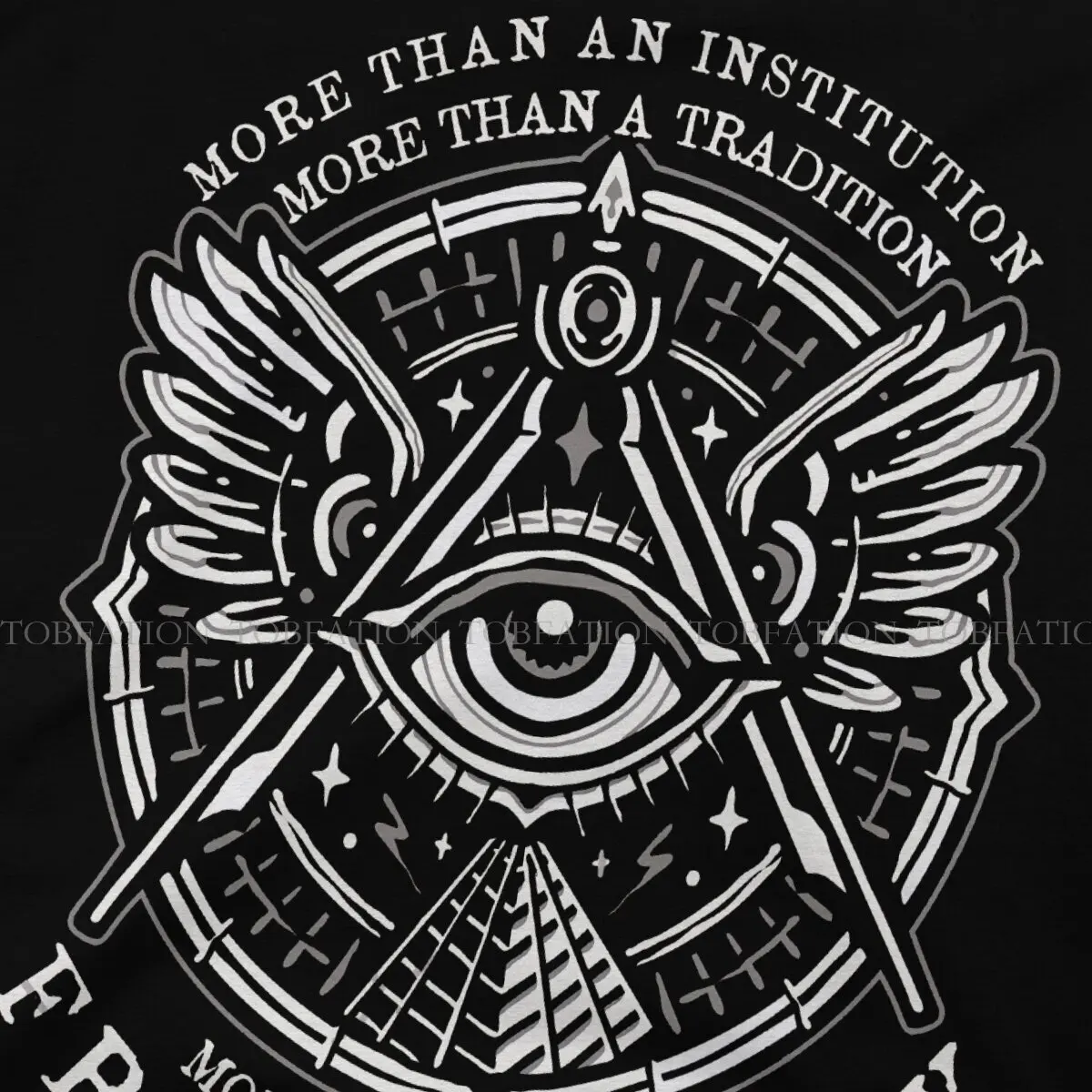 Freemasonry Divine Life Upon Earth Masonic Design Vintage Masonry Masonic T Shirt Men\'s Tees Summer 100% Cotton O-Neck TShirt