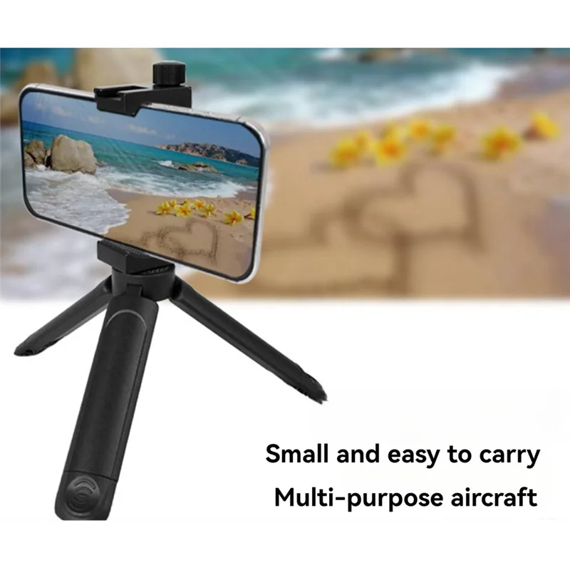 Tabletop Tripod Stand With 1/4 Screw Mount Mini Foldable Portable Table Tripod For Smartphone Camera For Video Recording