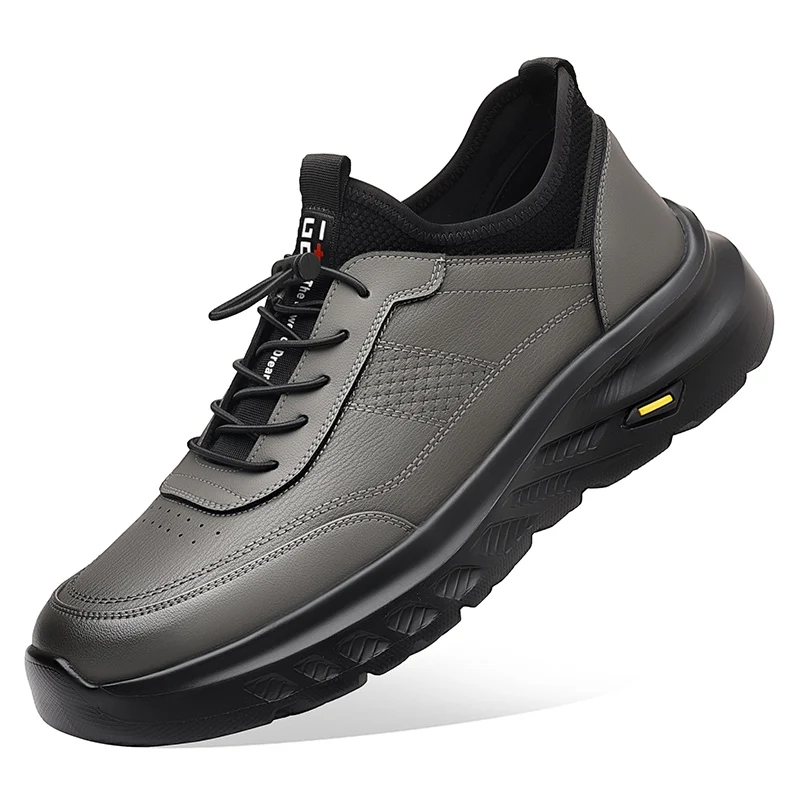 

Мужская обувь, натуральная кожа, мягкая подошва, дышащие повседневные кожаные туфли, мужские легкие нескользящие спортивные туфли, обувь для активного отдыха на природе