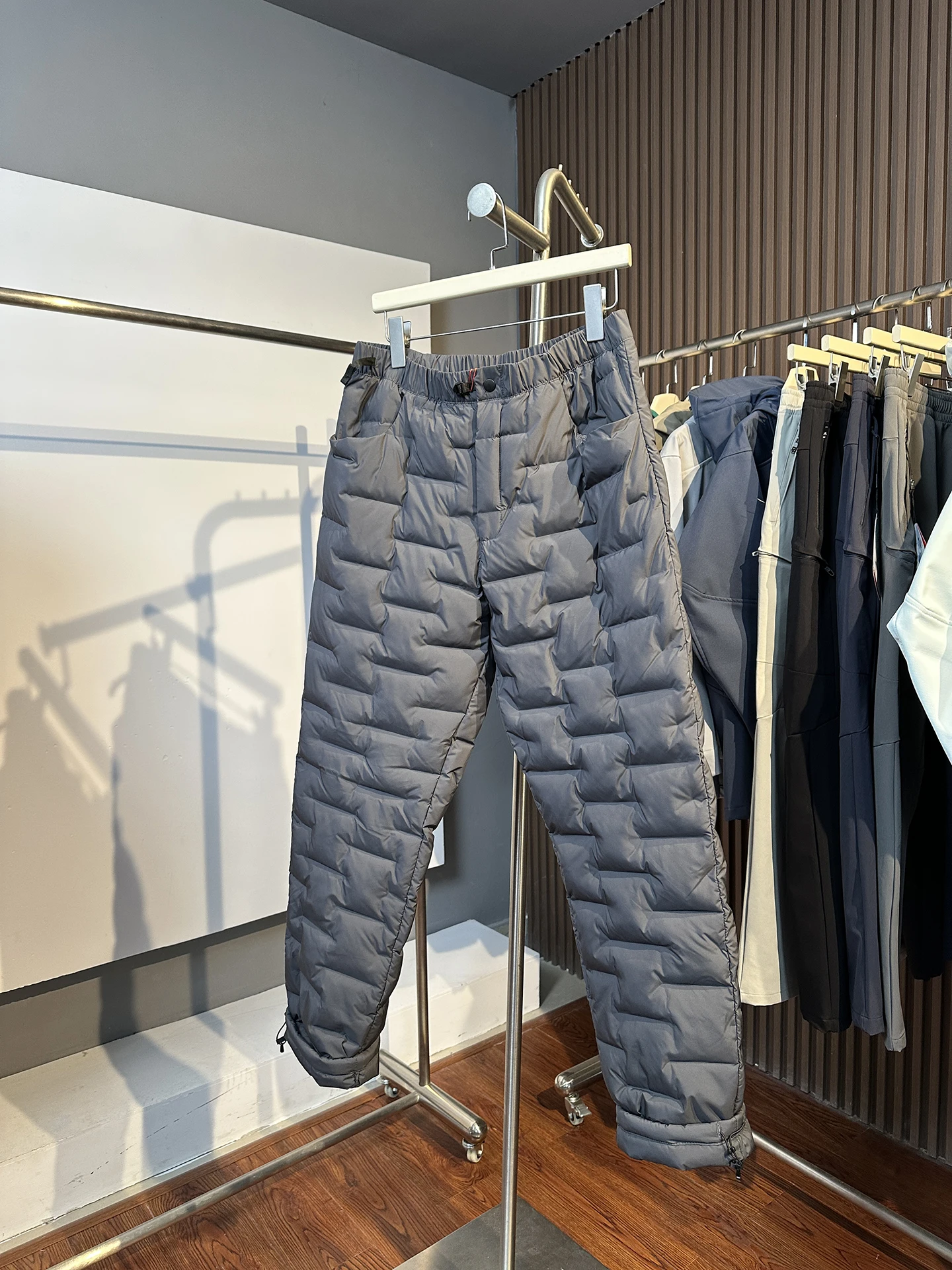 

Water-Resistant Thiened Men's Cotton Pants Winter Warm Comfortable Windproof hine Waable Faionable Straight Leg Trou...