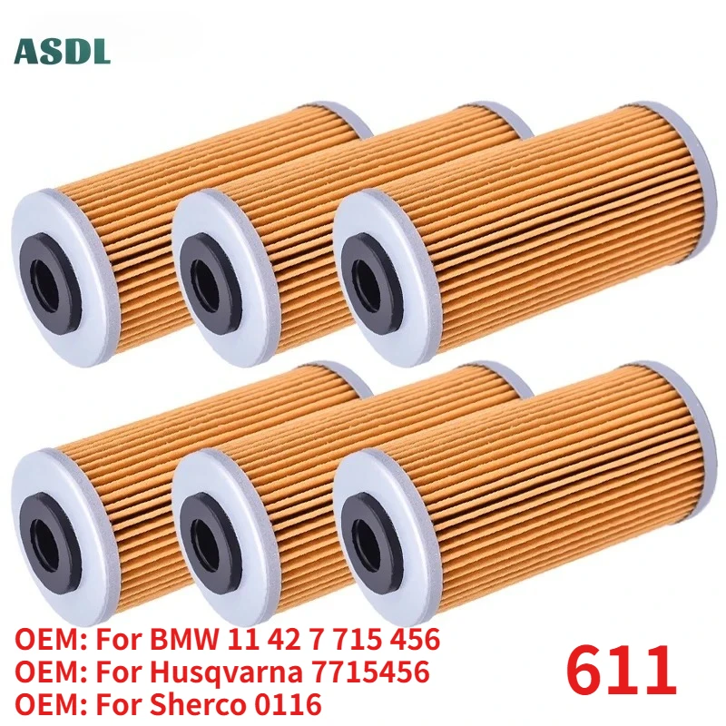 

Motor Engine Oil Filter for Sherco SE SX 2.5i F SE 3.0i F 4.5i F SE 5.1i F 250 300 450 500 SEF for BMW G450X 09-12 for Husqvarna