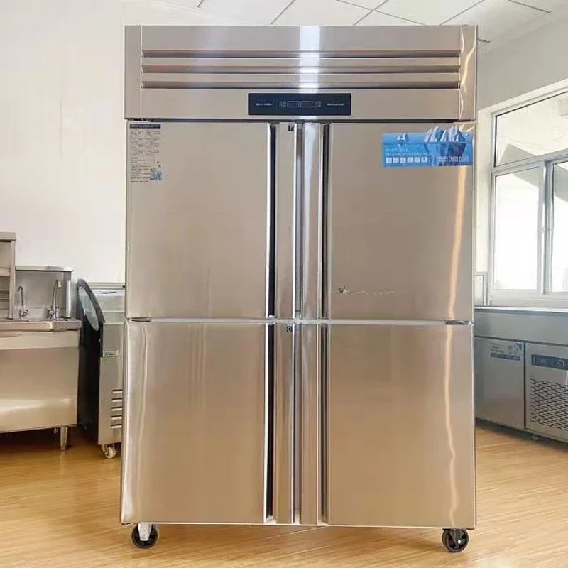 

Commercial Supermarket Heavy Duty Refrigerated Cabinets Refrigerator Vertical Stand Refrigerator / Freezer for Sale