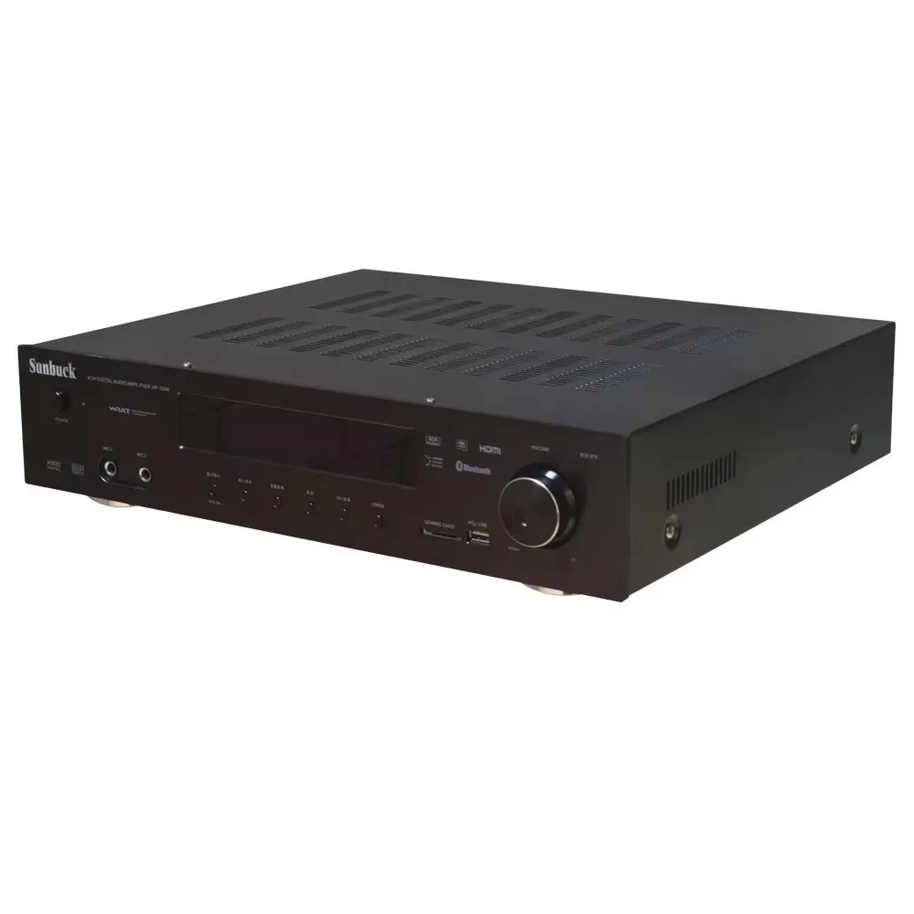 Sunbuck ضياع بلوتوث 1200 واط 5.1 AV مكبر صوت الصوت الصوت 4K 1080P HD DTS Dolby AC-3 المسرح المنزلي مكبر كهربائي