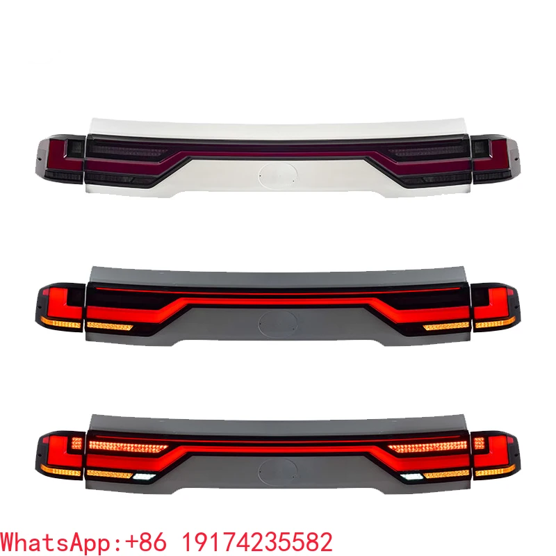 

High Quality LED Tail Lights For Toyota Land Cruiser Rear Lights 2022-2023 LC300 LED Taillight Taillamp Car Accessories