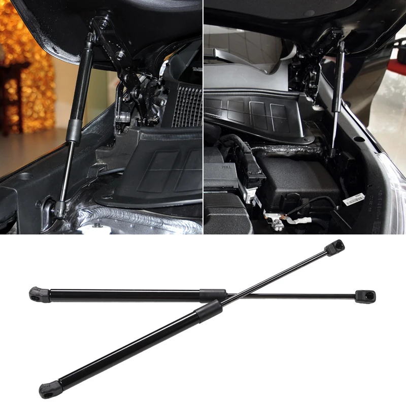 Carbon Steel Black For Kia Sorento 2010-2015 Car Front Hood Hydraulic Rod Slow Down Rod Support Rod Car Modification Accessories