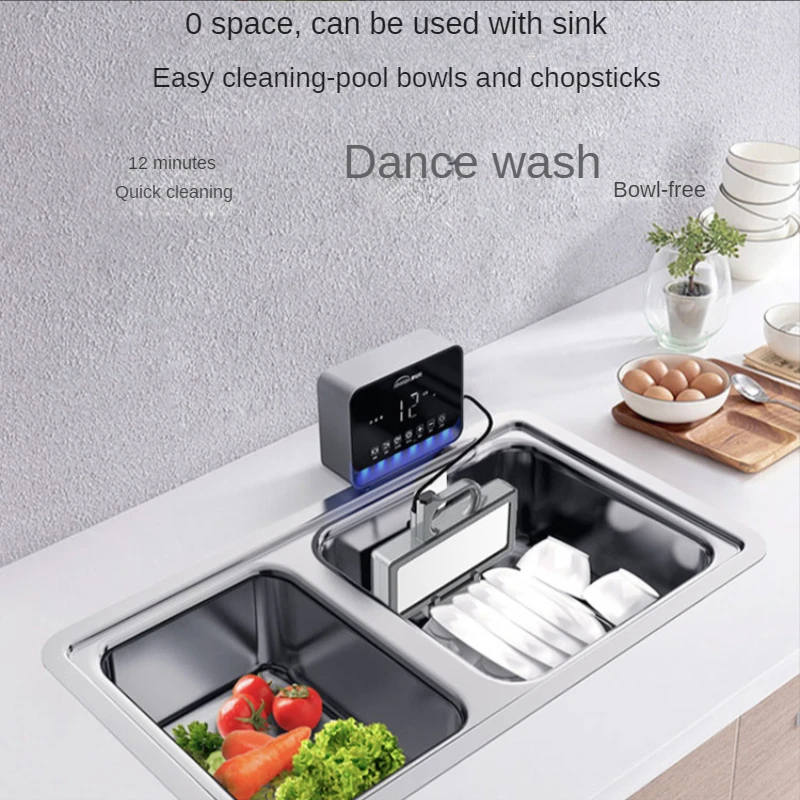 Vegetable washing machine household fruit  ultrasonic automatic food purifier detoxification  meat