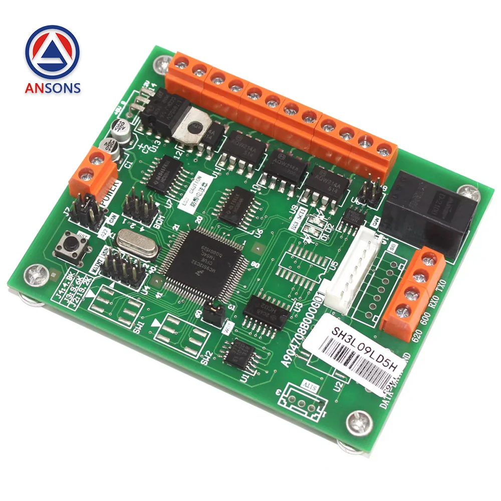 Placa de conversión de protocolo PCB de interfaz de señal BA de ascensor RS485 A904708B000G01 con Cable Ansons repuestos de ascensor