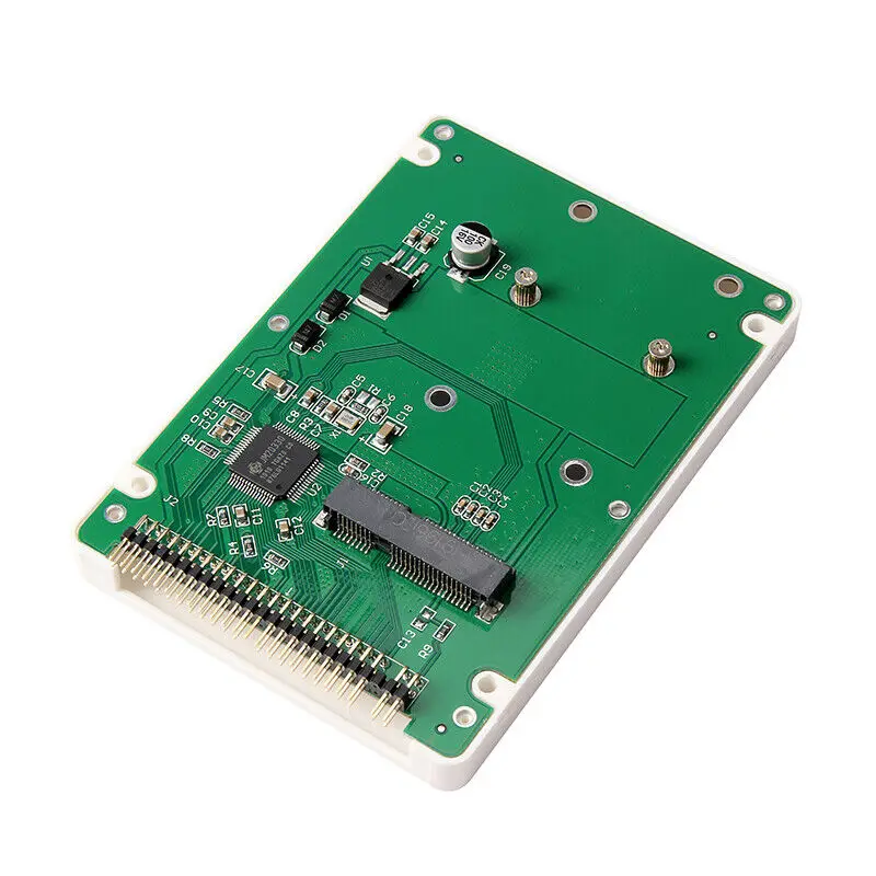 Msata to IDE Hard Drive Box MSATA to IDE 2.5-Inch Adapter Card MSATA to IDE 44-Pin Hard Drive Enclosure