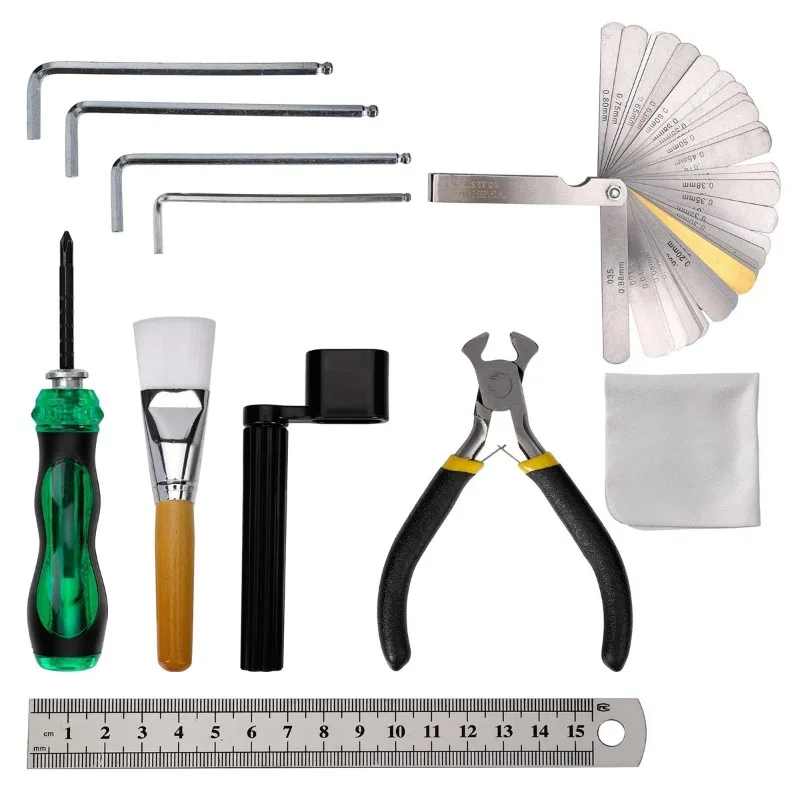 Guitar String Replacement Kit Repair 12-piece set, luthier's kit