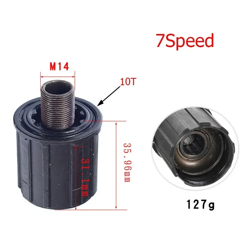 7/8/9/10 Speed Bicycle Freehub Body For Shimano RM30/RM40/RM60 Steel MTB Road Bike Hubs Body Cycling Freehub Rear Bearing Base