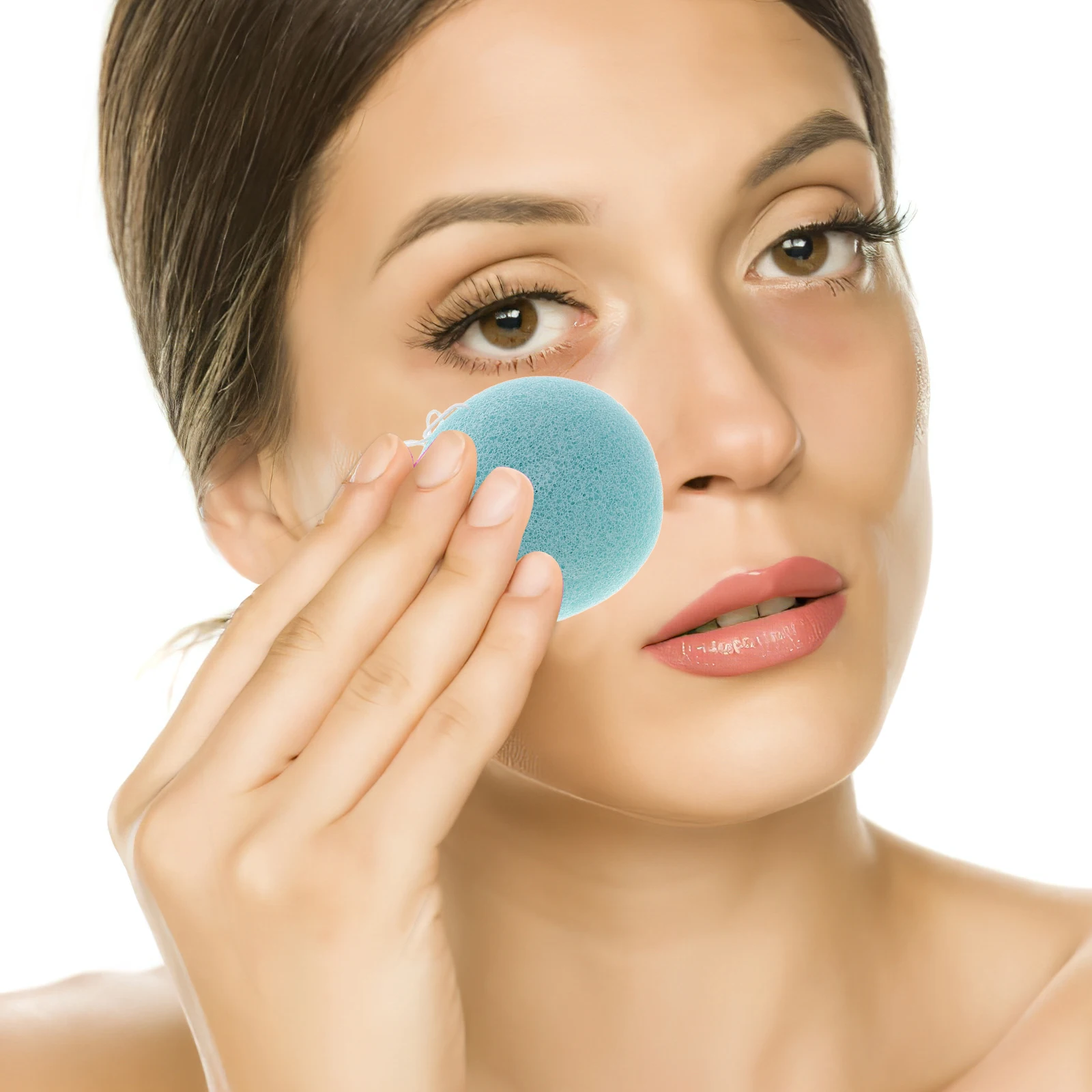 Éponges exfoliantes pour le lavage du visage, 5 pièces, éponges nettoyantes pour le lavage, épurateur exfoliant