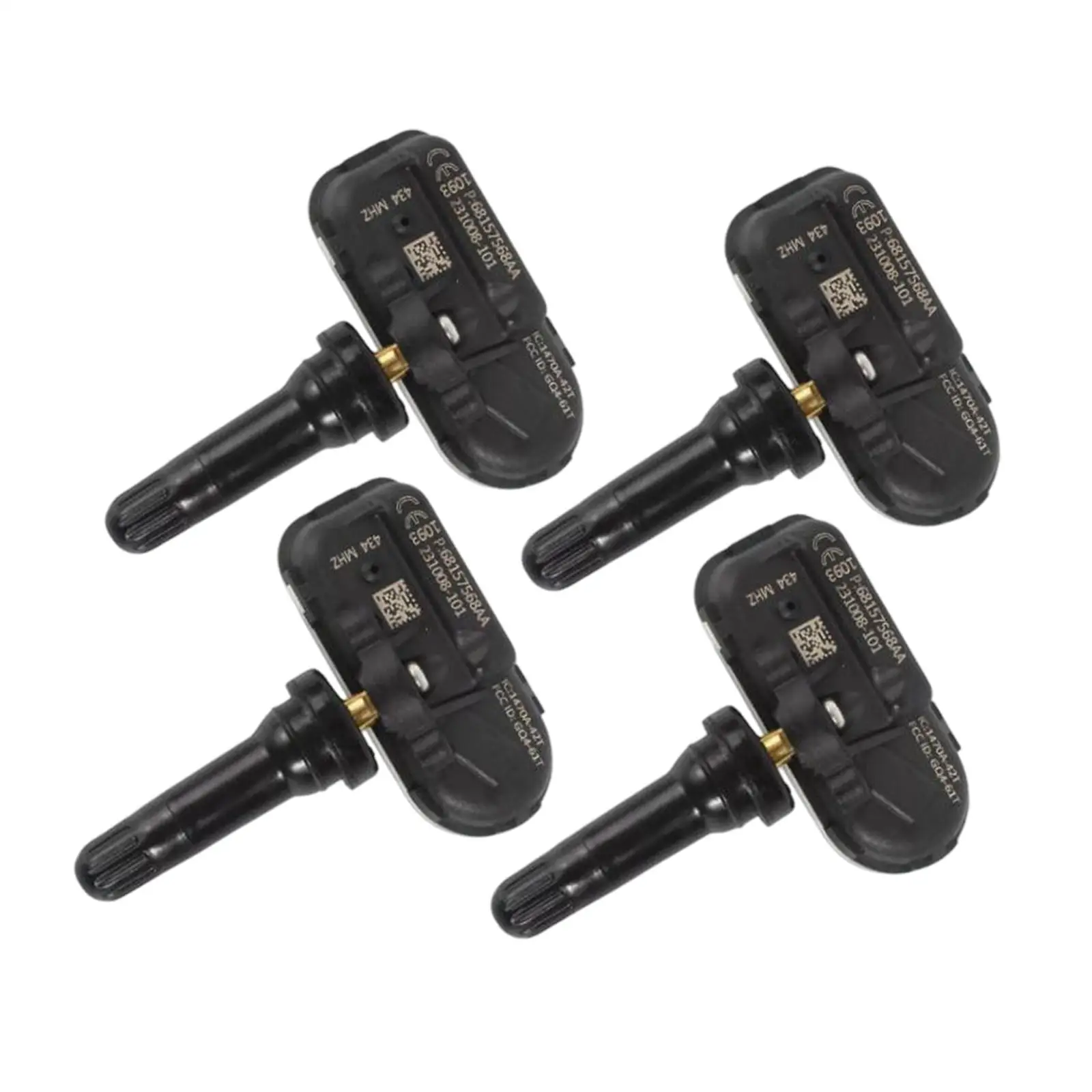 

4Pcs Tire Pressure Sensor 68324960AA 68249197AA for RAM 1500 2500 3500