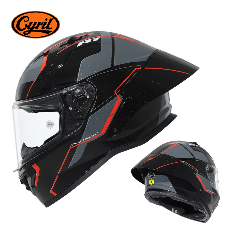 Cyril R1 フルフェース　ヘルメット CYRIL R1-PRO Full Face Motorcycle Helmet Motocross Helmet with