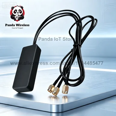 4G/2.4G/GPS 2-in-1 GPS External Cabinet 1M/1.5M/3M WiFi Patch Antenna 1PC EM-JG4G24GPS-8432-3000D1 SMA-J Voor Wifi Router IP/PC