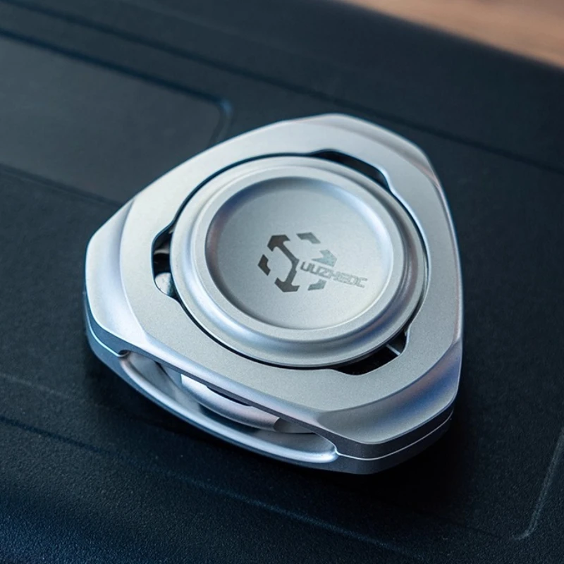 سبينر مغناطيسي دوار يدوي، جيروسكوب دوار للأصابع، لعبة حسية لتخفيف التوتر والقلق للبالغين