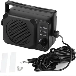 Altavoz externo de NSP-150V para Radio de coche, de 2 vías minialtavoz, CB, HF, VHF, UHF, transceptor para Yaesu, Kenwood, Icom, Anytone